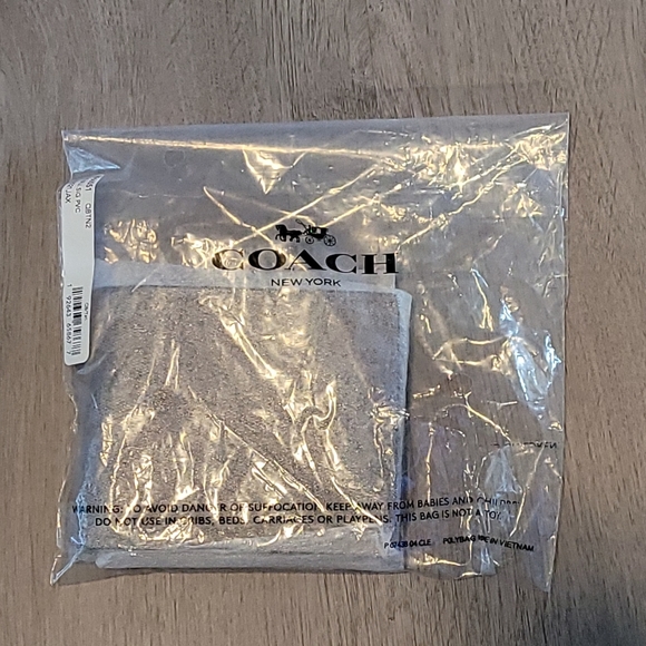 New with tags men's coach monogram signature c bifold wallet brown - Picture 7 of 7